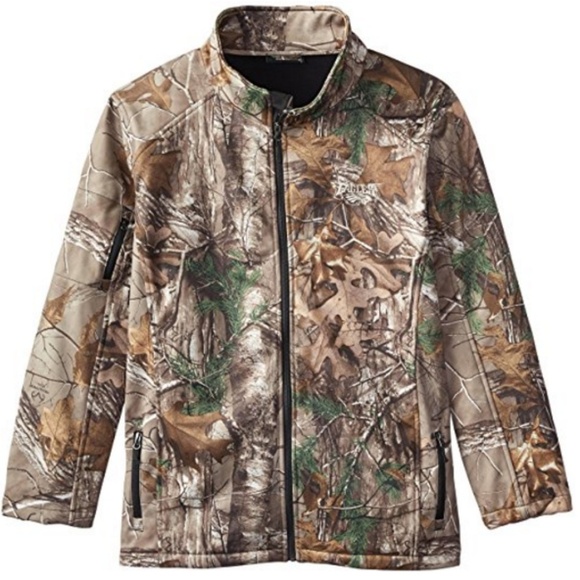 Philadelphia Eagles Dunbrooke Realtree Brown Camo Softshell Jacket 3XL XXX - Picture 1 of 4